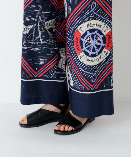 human woman / ヒューマンウーマン パンツ | ≪ＮＡＴＩＣコラボ≫セミワイドプリントパンツ | 詳細18