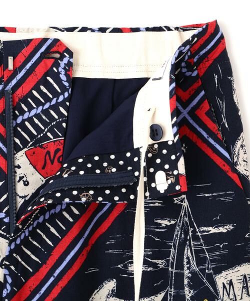 human woman / ヒューマンウーマン パンツ | ≪ＮＡＴＩＣコラボ≫セミワイドプリントパンツ | 詳細20