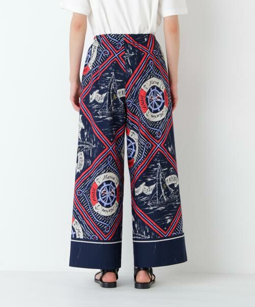 human woman / ヒューマンウーマン パンツ | ≪ＮＡＴＩＣコラボ≫セミワイドプリントパンツ | 詳細15