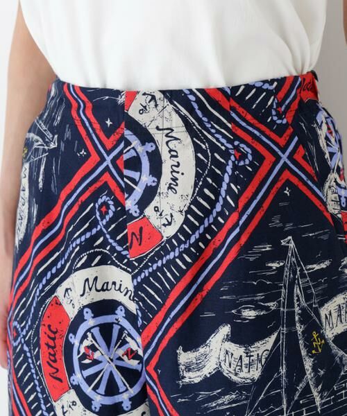 human woman / ヒューマンウーマン パンツ | ≪ＮＡＴＩＣコラボ≫セミワイドプリントパンツ | 詳細16