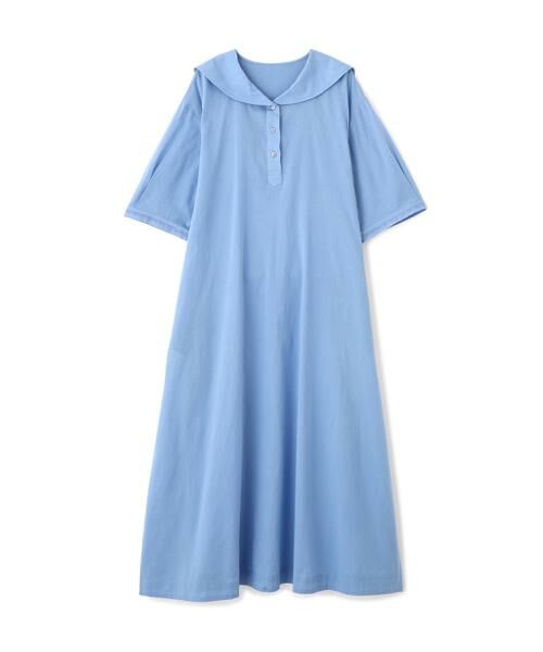 human woman / ヒューマンウーマン ワンピース | インド刺繍セーラーカラーワンピース | 詳細1