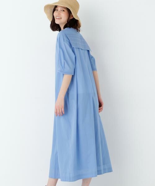 human woman / ヒューマンウーマン ワンピース | インド刺繍セーラーカラーワンピース | 詳細2