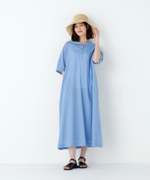 human woman / ヒューマンウーマン ワンピース | インド刺繍セーラーカラーワンピース | 詳細3