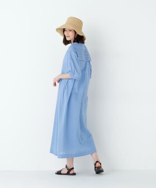 human woman / ヒューマンウーマン ワンピース | インド刺繍セーラーカラーワンピース | 詳細5