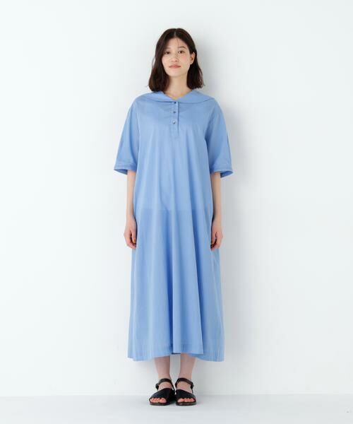 human woman / ヒューマンウーマン ワンピース | インド刺繍セーラーカラーワンピース | 詳細6