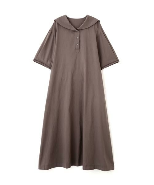 human woman / ヒューマンウーマン ワンピース | インド刺繍セーラーカラーワンピース | 詳細9