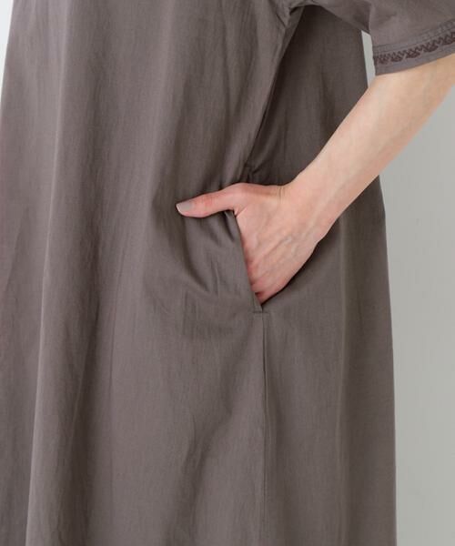 human woman / ヒューマンウーマン ワンピース | インド刺繍セーラーカラーワンピース | 詳細18