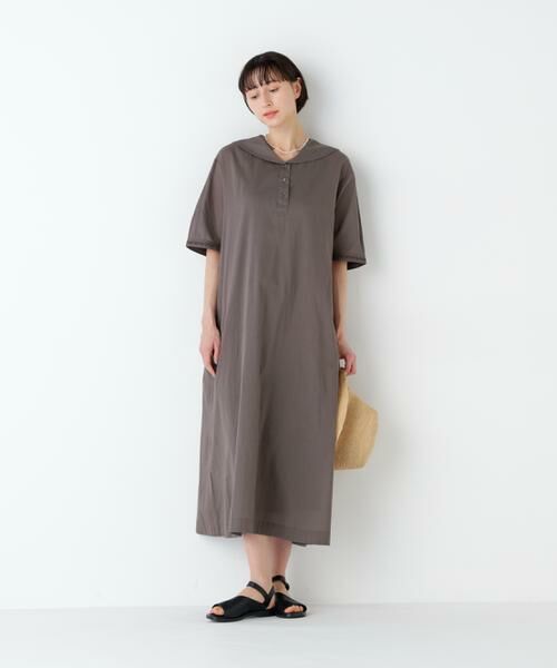 human woman / ヒューマンウーマン ワンピース | インド刺繍セーラーカラーワンピース | 詳細11