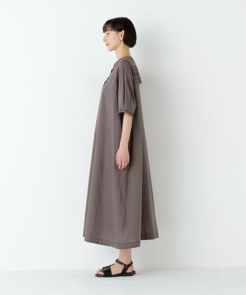 human woman / ヒューマンウーマン ワンピース | インド刺繍セーラーカラーワンピース | 詳細14