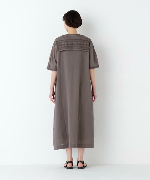 human woman / ヒューマンウーマン ワンピース | インド刺繍セーラーカラーワンピース | 詳細15