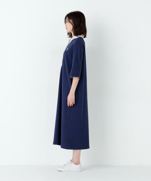 human woman / ヒューマンウーマン ワンピース | ＮＡＴＩＣコラボマリンカラーワンピース | 詳細6