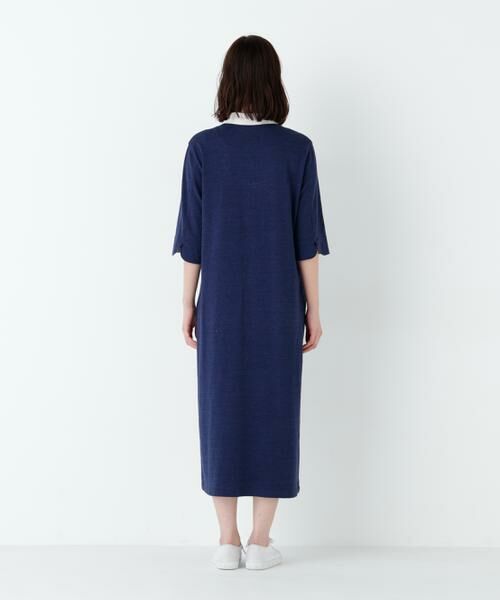 human woman / ヒューマンウーマン ワンピース | ＮＡＴＩＣコラボマリンカラーワンピース | 詳細7