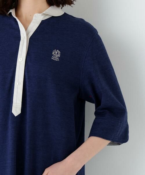 human woman / ヒューマンウーマン ワンピース | ＮＡＴＩＣコラボマリンカラーワンピース | 詳細9