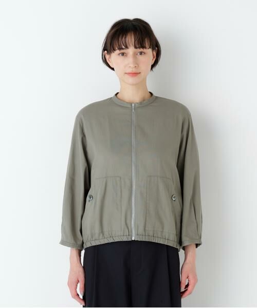 human woman / ヒューマンウーマン ブルゾン | パナマブルゾン | 詳細4