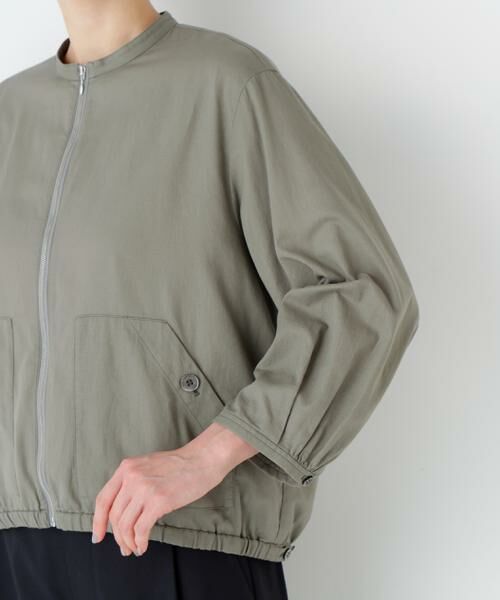 human woman / ヒューマンウーマン ブルゾン | パナマブルゾン | 詳細8