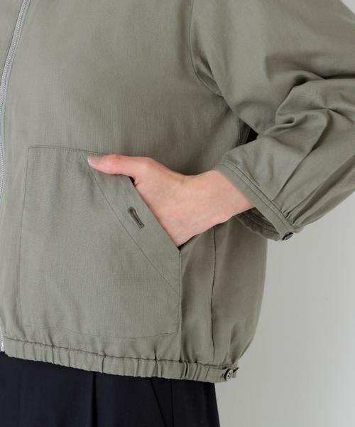 human woman / ヒューマンウーマン ブルゾン | パナマブルゾン | 詳細9