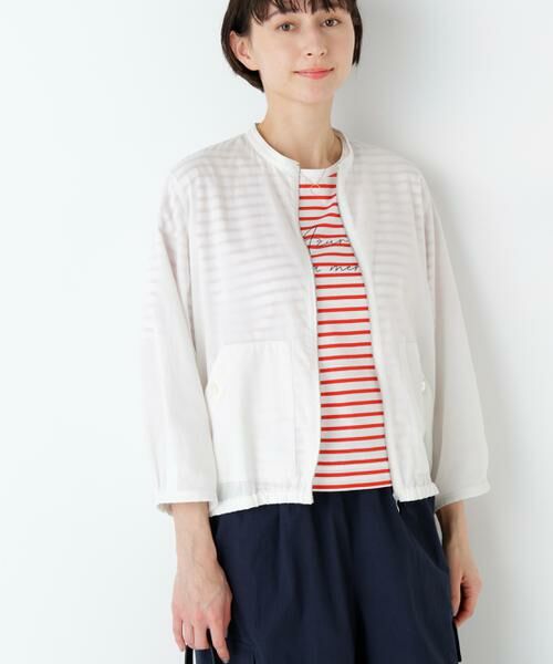 human woman / ヒューマンウーマン ブルゾン | パナマブルゾン | 詳細15