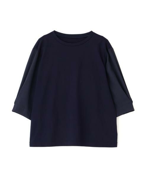 human woman / ヒューマンウーマン カットソー | 布帛コンビカットソー | 詳細8