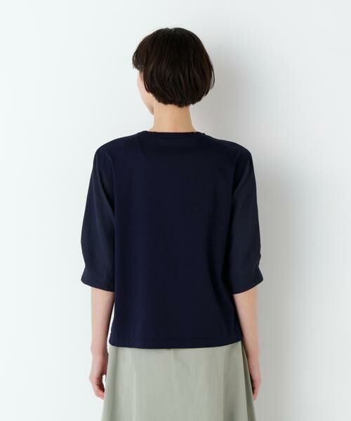 human woman / ヒューマンウーマン カットソー | 布帛コンビカットソー | 詳細12