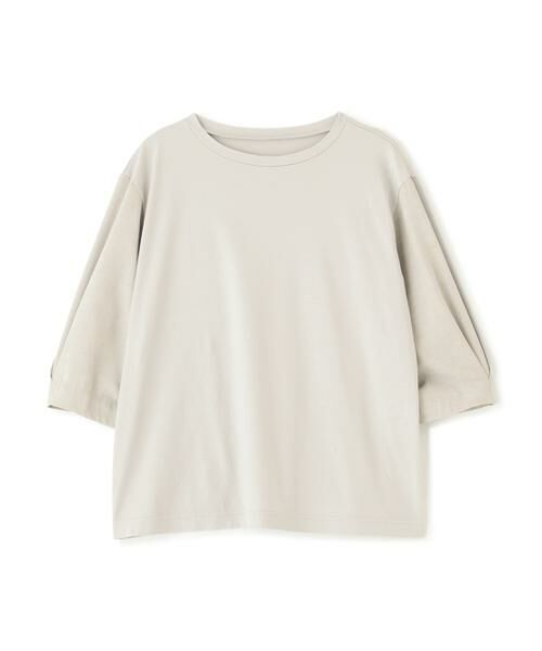 human woman / ヒューマンウーマン カットソー | 布帛コンビカットソー | 詳細14