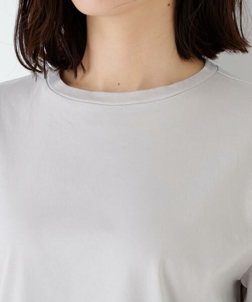 human woman / ヒューマンウーマン カットソー | 布帛コンビカットソー | 詳細20