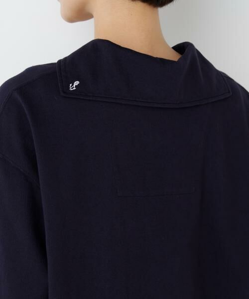 human woman / ヒューマンウーマン カットソー | ≪ＮＡＴＩＣコラボ≫セーラーカットソープルオーバー | 詳細10