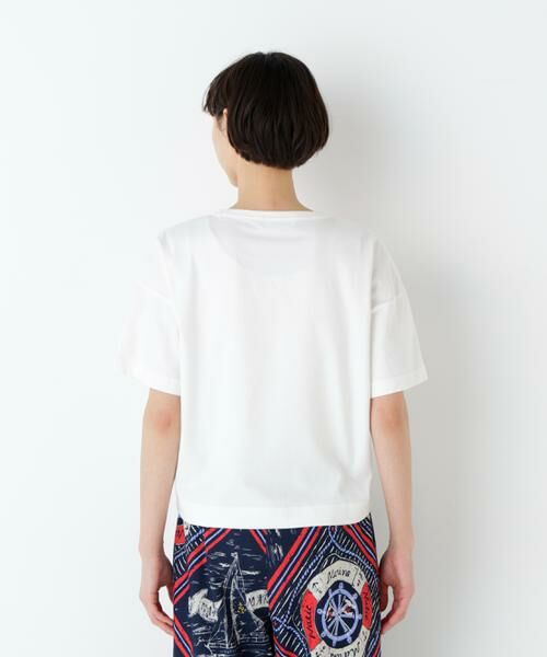 human woman / ヒューマンウーマン カットソー | ａｚｕｒｅｌａ　ｍｅｒ　ロゴＴシャツ | 詳細6