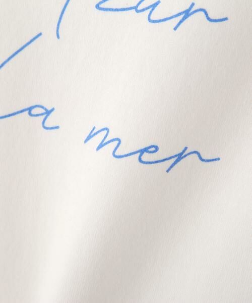 human woman / ヒューマンウーマン カットソー | ａｚｕｒｅｌａ　ｍｅｒ　ロゴＴシャツ | 詳細7