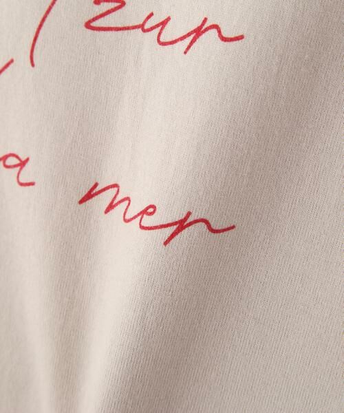 human woman / ヒューマンウーマン カットソー | ａｚｕｒｅｌａ　ｍｅｒ　ロゴＴシャツ | 詳細17