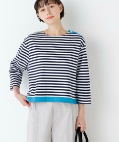 human woman / ヒューマンウーマン カットソー | 天竺ボーダーカットソー