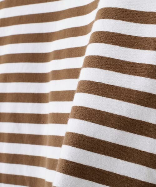 human woman / ヒューマンウーマン カットソー | 天竺ボーダーカットソー | 詳細17