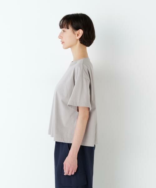 human woman / ヒューマンウーマン カットソー | 刺繍ロゴ入り天竺Ｔシャツ | 詳細5