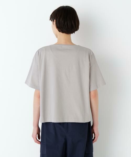 human woman / ヒューマンウーマン カットソー | 刺繍ロゴ入り天竺Ｔシャツ | 詳細6