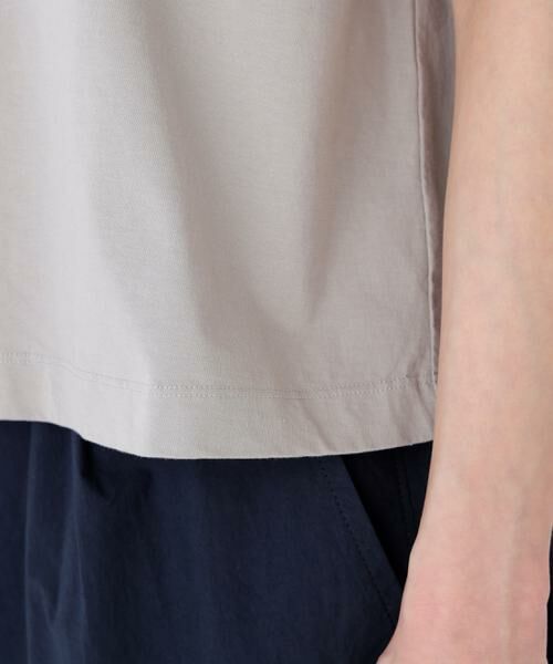 human woman / ヒューマンウーマン カットソー | 刺繍ロゴ入り天竺Ｔシャツ | 詳細9