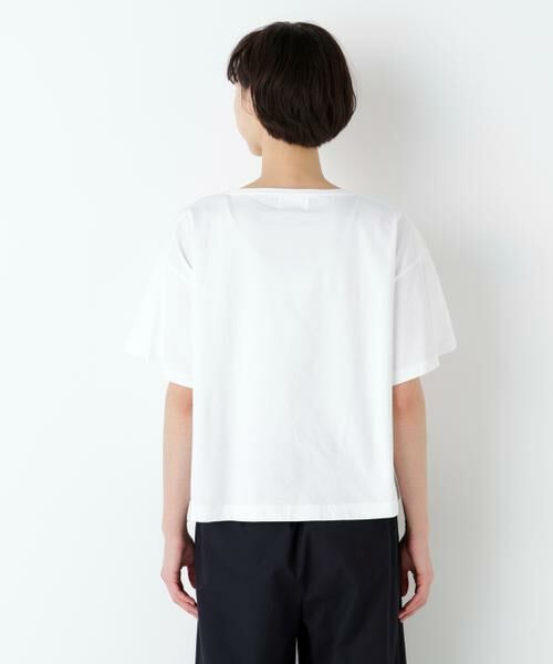 human woman / ヒューマンウーマン カットソー | 刺繍ロゴ入り天竺Ｔシャツ | 詳細15