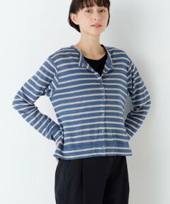 human woman / ヒューマンウーマン カットソー | リネン天竺カーディガン