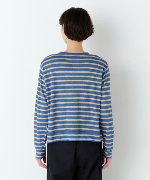 human woman / ヒューマンウーマン カットソー | リネン天竺カーディガン | 詳細6