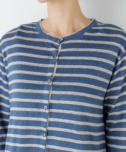 human woman / ヒューマンウーマン カットソー | リネン天竺カーディガン | 詳細7