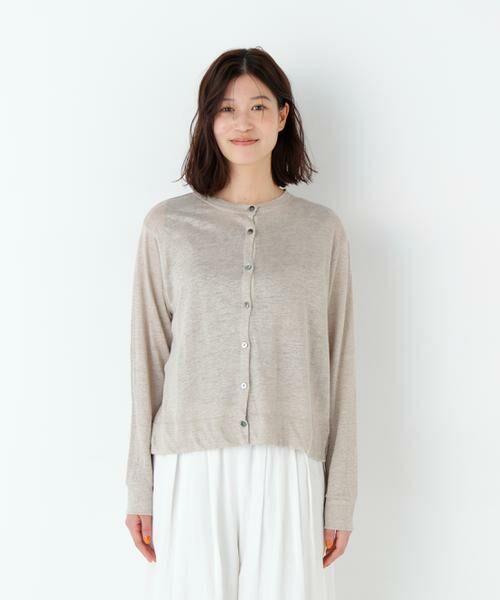 human woman / ヒューマンウーマン カットソー | リネン天竺カーディガン | 詳細14