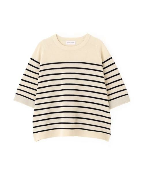 human woman / ヒューマンウーマン ニット・セーター | ハイゲージギマ　クルーネックラグランプルオーバー | 詳細7