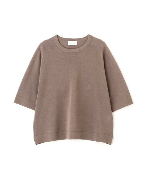 human woman / ヒューマンウーマン ニット・セーター | ハイゲージギマ　クルーネックラグランプルオーバー | 詳細21