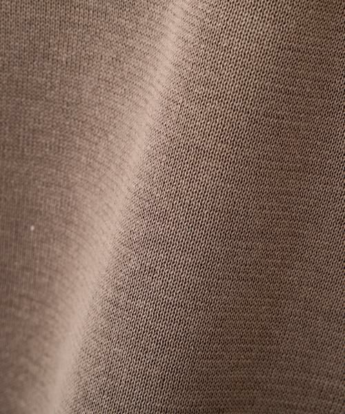 human woman / ヒューマンウーマン ニット・セーター | ハイゲージギマ　クルーネックラグランプルオーバー | 詳細26