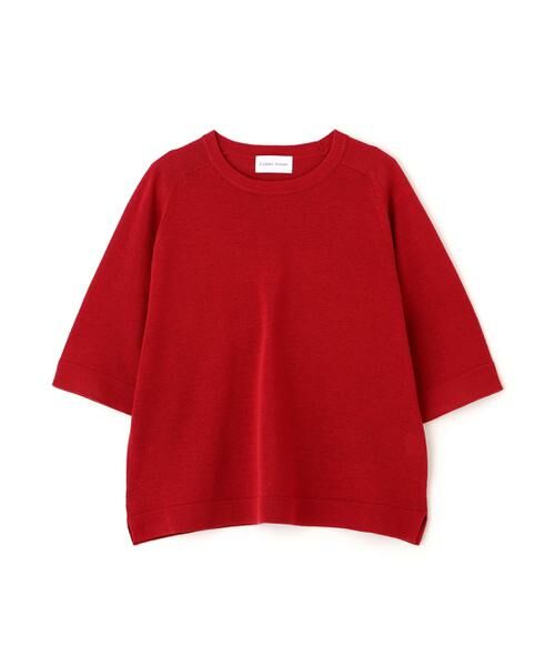 human woman / ヒューマンウーマン ニット・セーター | ハイゲージギマ　クルーネックラグランプルオーバー | 詳細27