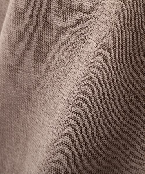 human woman / ヒューマンウーマン ニット・セーター | ハイゲージギマ　ジップアップクルーカーディガン | 詳細23