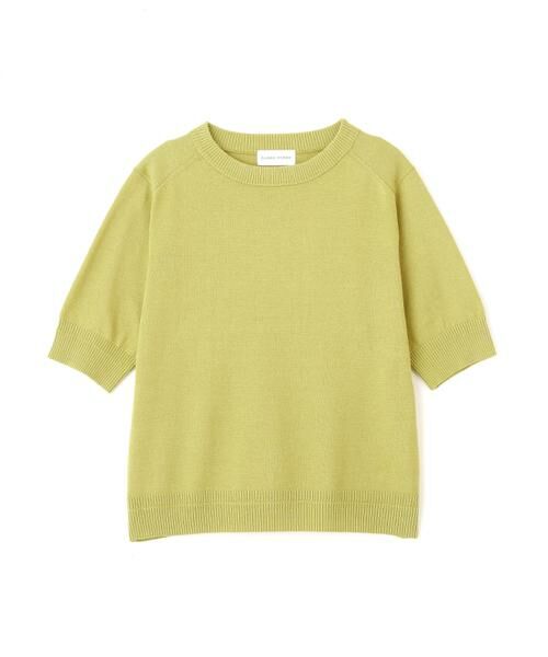 human woman / ヒューマンウーマン ニット・セーター | ペーパーヤーンニットＴ | 詳細1