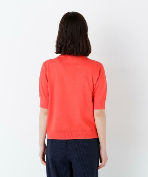 human woman / ヒューマンウーマン ニット・セーター | ペーパーヤーンニットＴ | 詳細12