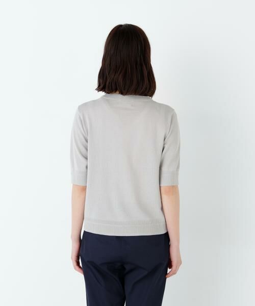 human woman / ヒューマンウーマン ニット・セーター | ペーパーヤーンニットＴ | 詳細19