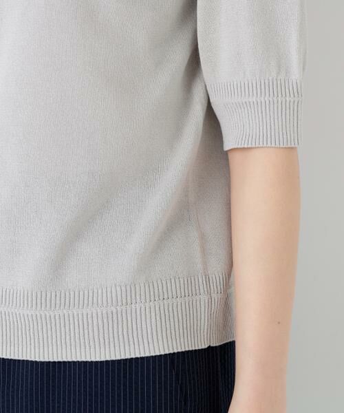 human woman / ヒューマンウーマン ニット・セーター | ペーパーヤーンニットＴ | 詳細22