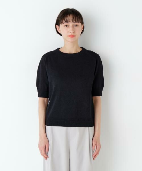human woman / ヒューマンウーマン ニット・セーター | ペーパーヤーンニットＴ | 詳細27