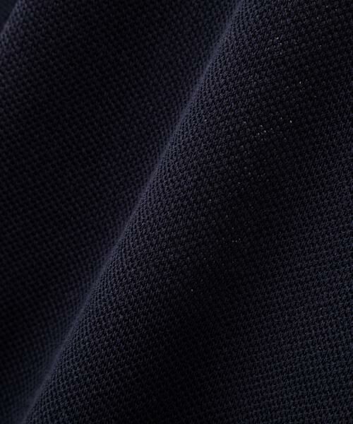 human woman / ヒューマンウーマン ニット・セーター | 麻混ワッフル柄ポロカーディガン | 詳細10